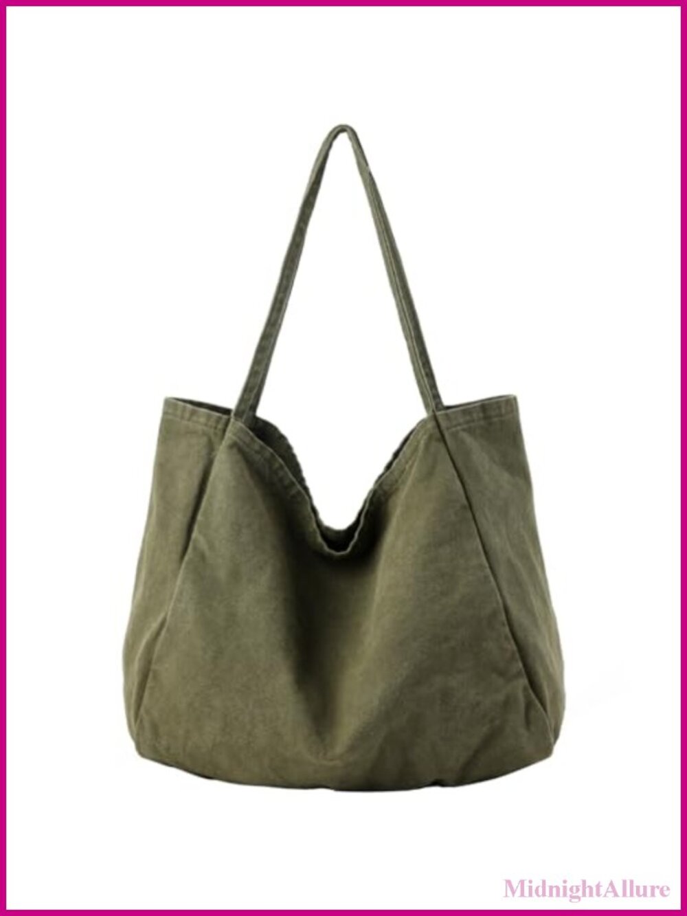 Large Canvas Hobo Tote Bag for Women Work Travel Shoulder Bag